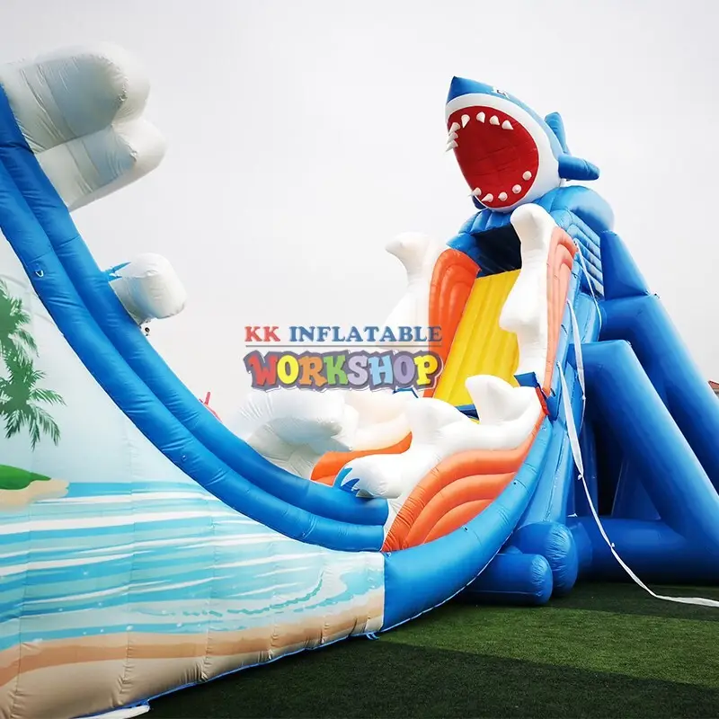 rainbow inflatable water parks factory price for beach KK INFLATABLE 3