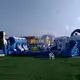KK INFLATABLE giant blow up water slide buy now for swimming pool 2