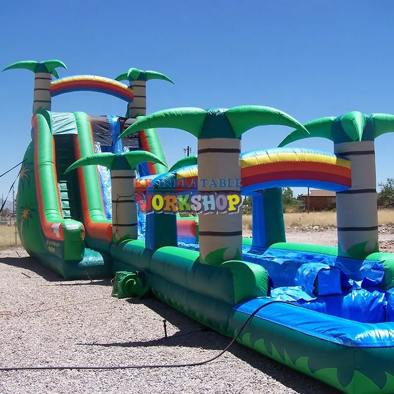 inflatable water playground cartoon for paradise KK INFLATABLE 2