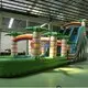 fire truck shape commercial inflatable water slides various styles for exhibition KK INFLATABLE 3