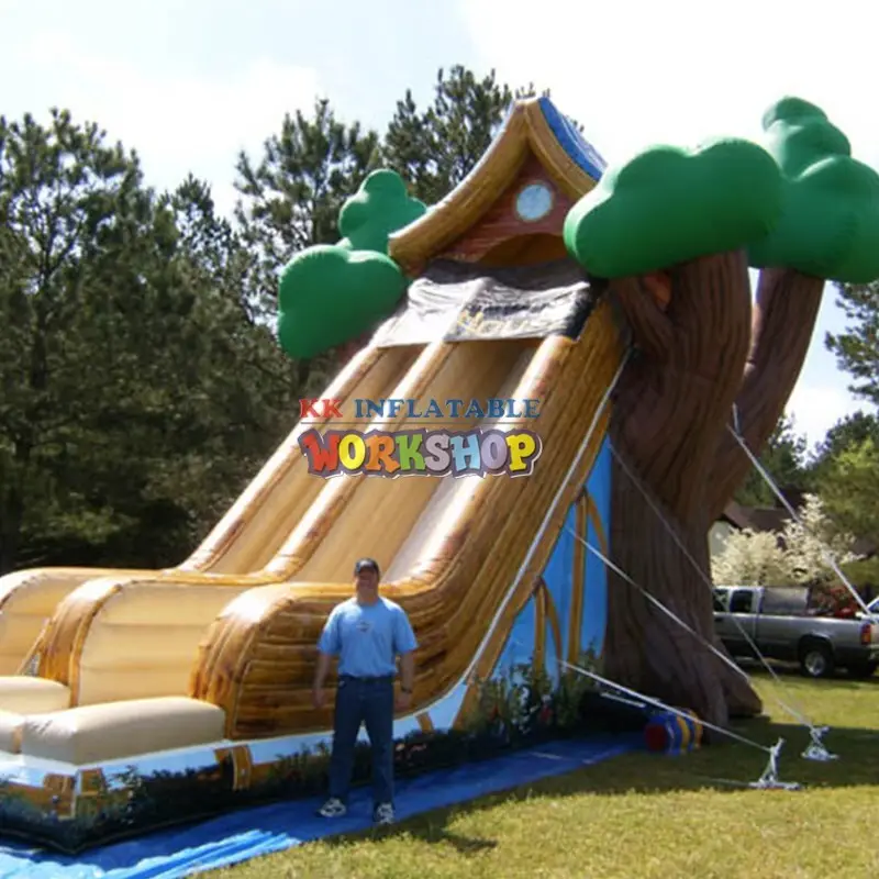transparent pig inflatable pool slide manufacturer for exhibition KK INFLATABLE 3