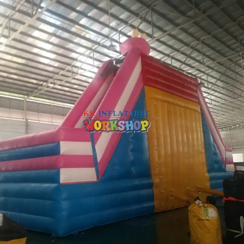 KK INFLATABLE PVC blow up water slide bulk production for swimming pool 4