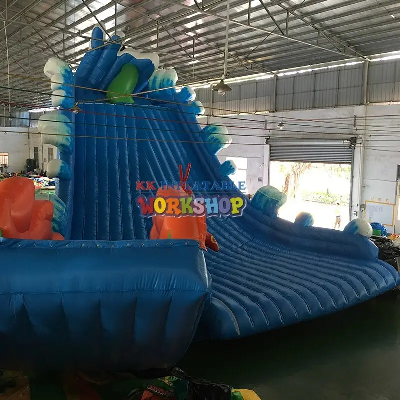 KK INFLATABLE portable inflatable water slide customization for swimming pool 4