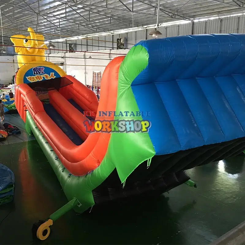 KK INFLATABLE portable inflatable water slide customization for swimming pool 2