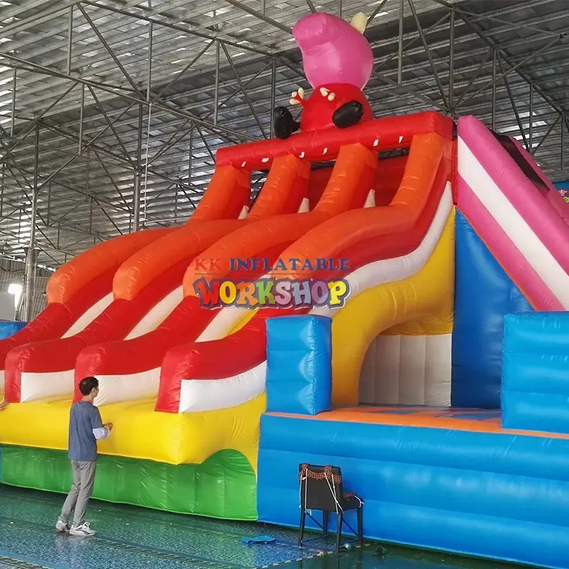 creative design inflatable water playground supplier for beach KK INFLATABLE 2