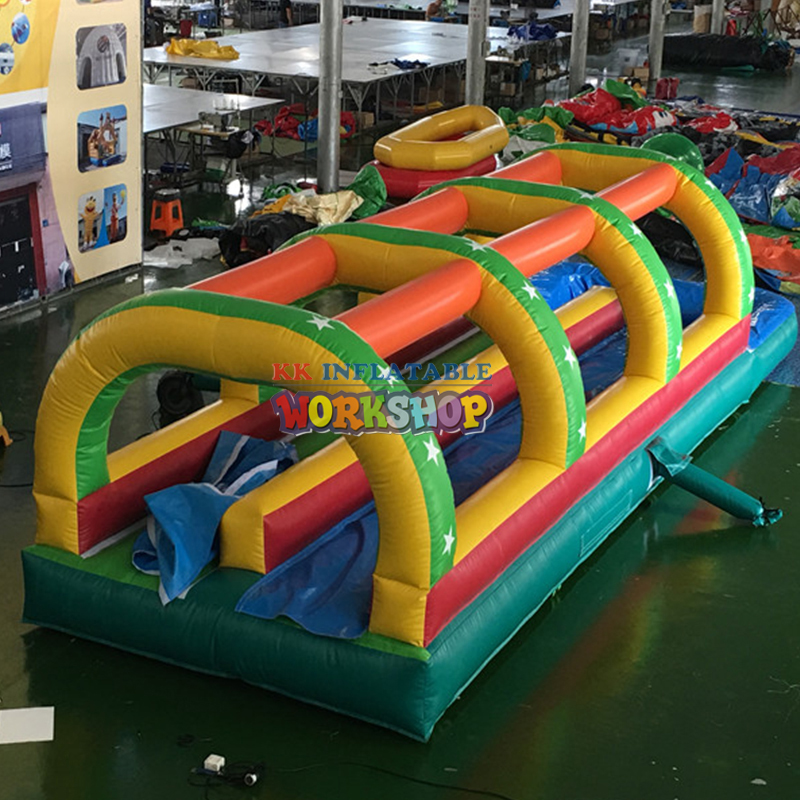 Exciting 10m Inflatable Water Game Water Slide Wild slip n slide For kids and Adults 2
