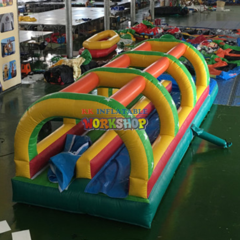 Exciting 10m Inflatable Water Game Water Slide Wild slip n slide For kids and Adults 5