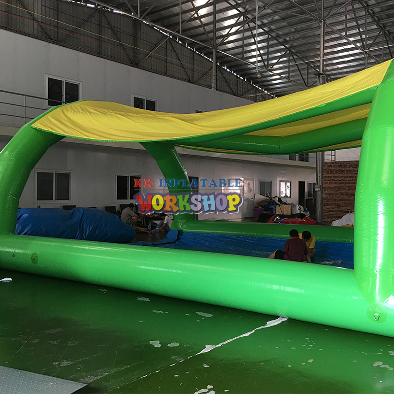 Factory portable single lane Slip n Slide inflatable water slides 7