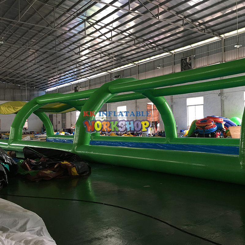 Factory portable single lane Slip n Slide inflatable water slides 6