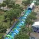 dinosaur inflatable water parks rainbow for paradise KK INFLATABLE 2