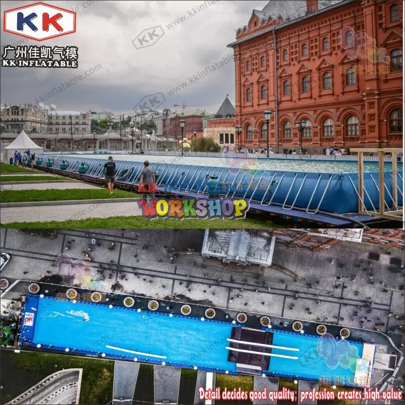 custom inflatable water playground supplier for amusement park 2