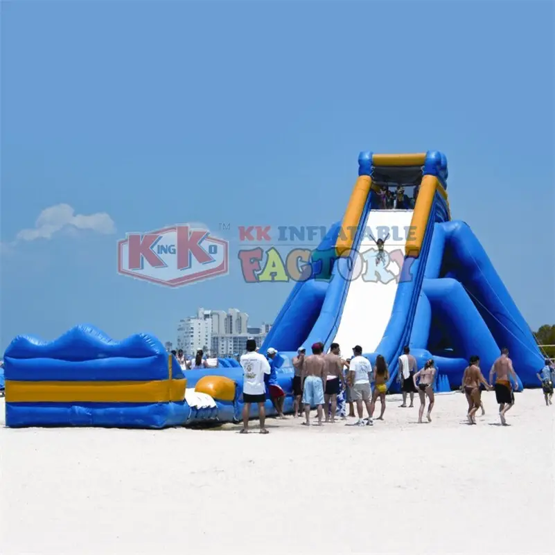 KK INFLATABLE blue inflatable water playground manufacturer for seaside 4