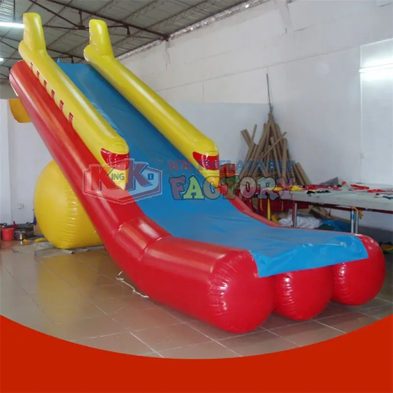 friendly inflatable water slide long free sample for parks 4