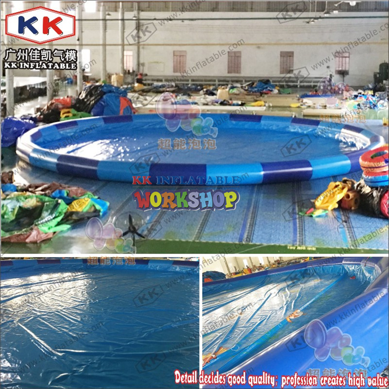Large inflatable circular pool - indoor and outdoor universal amusement equipment 9