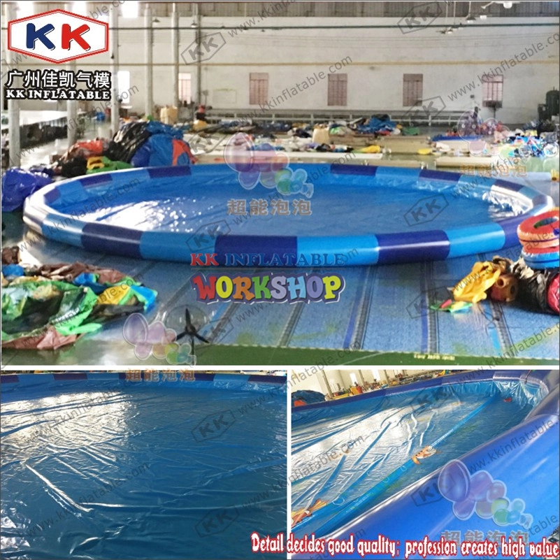 Inflatable round large pool round inflatable pool 1