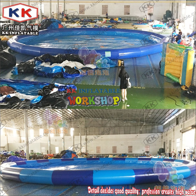 Large inflatable circular pool - indoor and outdoor universal amusement equipment 4