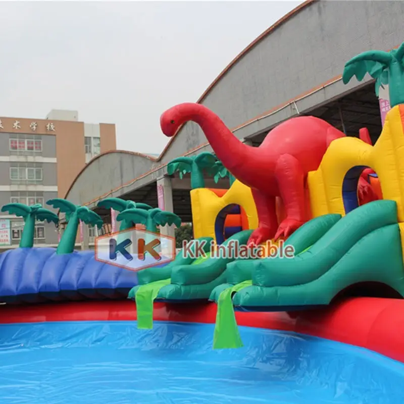 cartoon inflatable water playground animal modelling for children KK INFLATABLE 4
