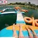 blue kids inflatable water park pvc for children KK INFLATABLE 4