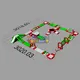 KK INFLATABLE durable inflatable water parks supplier for beach 2