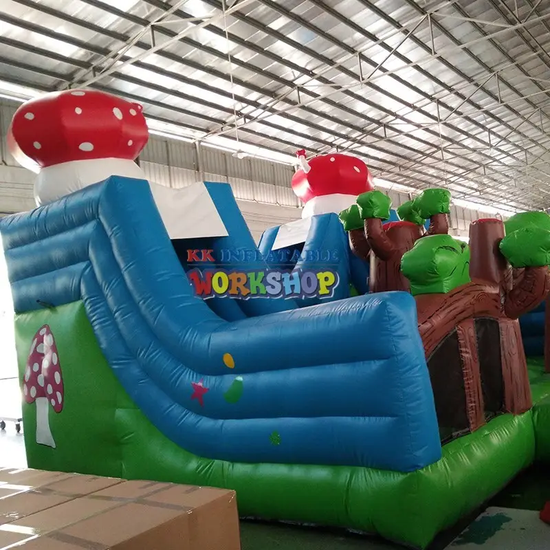 KK INFLATABLE slide pool inflatable slide various styles for exhibition 4