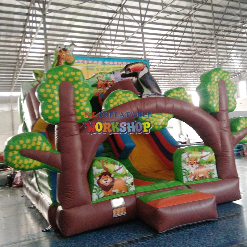 Small inflatable playground fun indoor bouncer 1