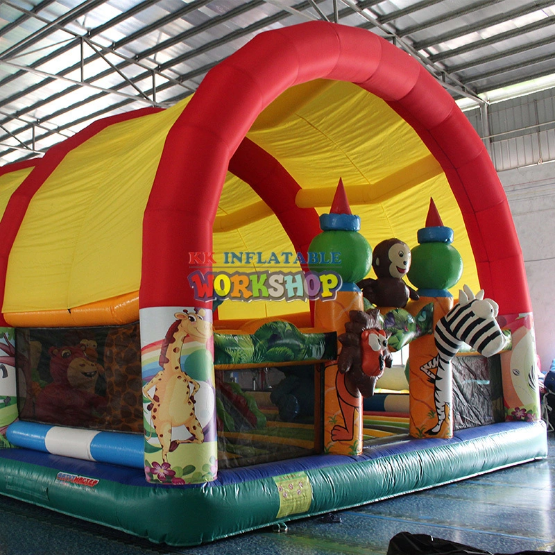 Children′ S inflatable slide obstacle bouncer toy 1