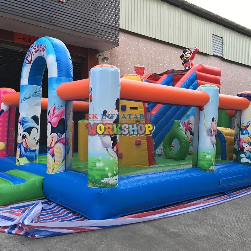 inflatable playground slide pool for playground KK INFLATABLE1 2