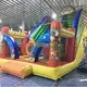 KK INFLATABLE funny bouncy castle obstacle course cartoon for racing game 2
