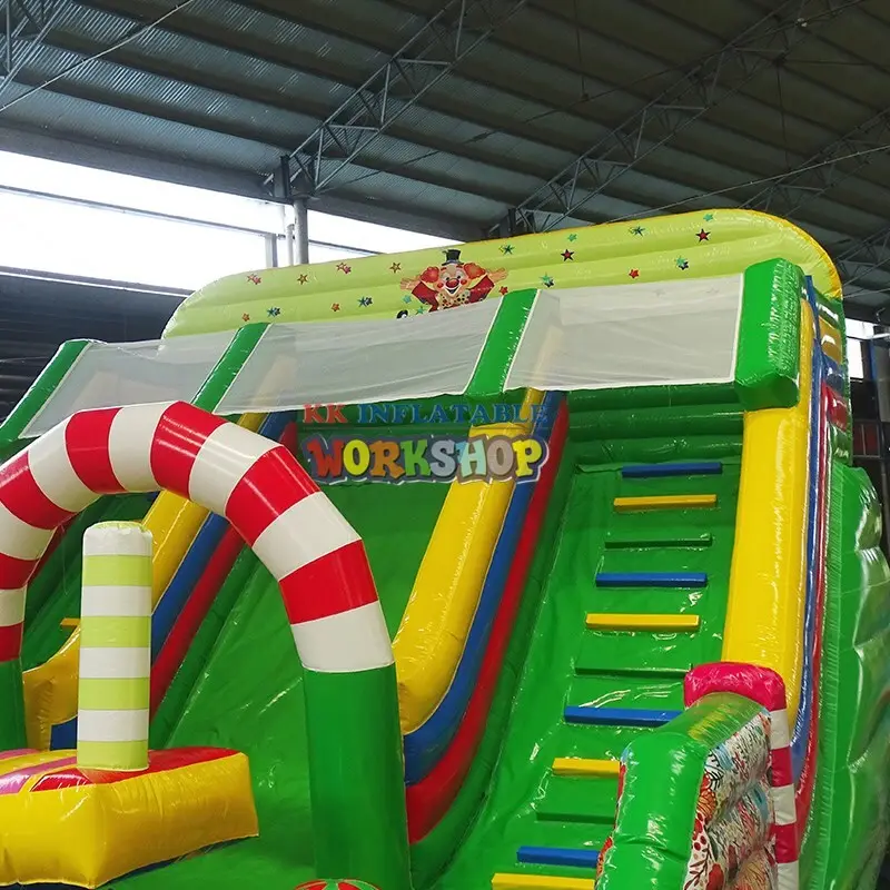 trampoline party jumpers pvc for amusement park KK INFLATABLE 4