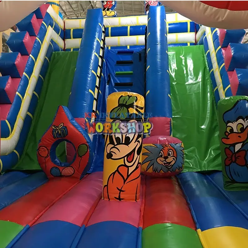KK INFLATABLE hot selling inflatable castle animal shape for playground 4