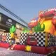 KK INFLATABLE PVC commercial inflatable water slides colorful for playground 4