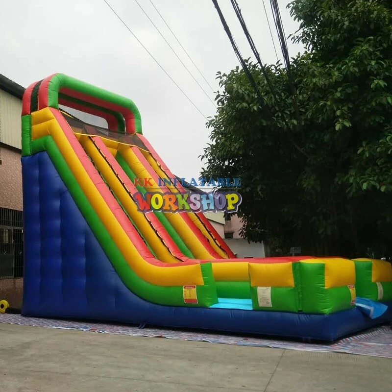 KK INFLATABLE customized big water slides colorful for playground1 3