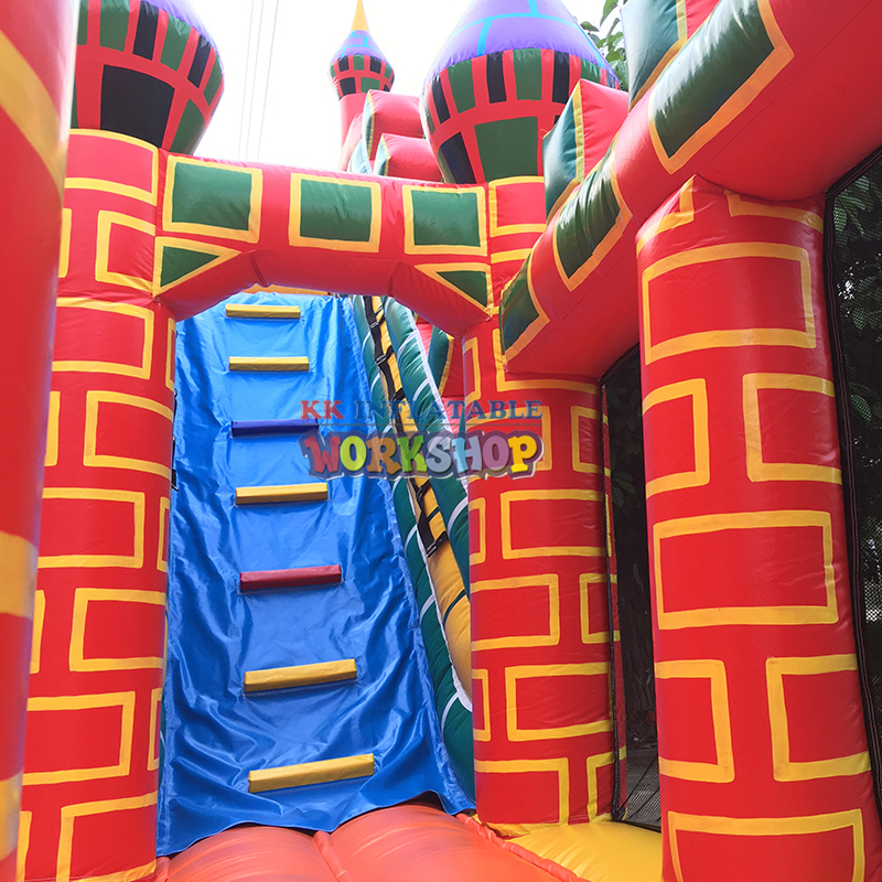 Gorila inflable al aire libre del castillo mágico con la diapositiva, patio inflable de la diapositiva del tema de Mickey 5