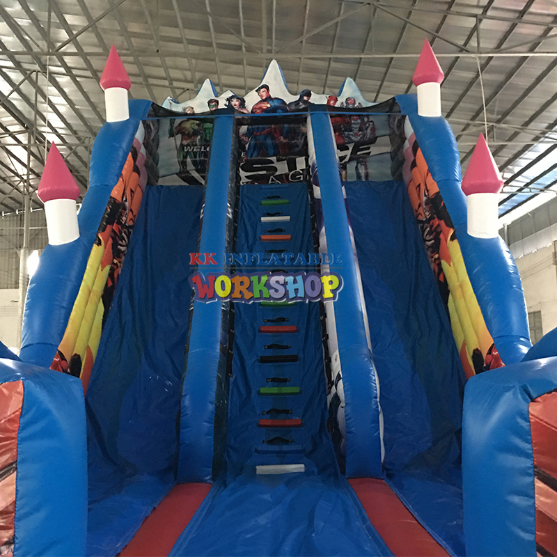 Glissière gonflable gonflable géante commerciale de château sautant Spider Man 3