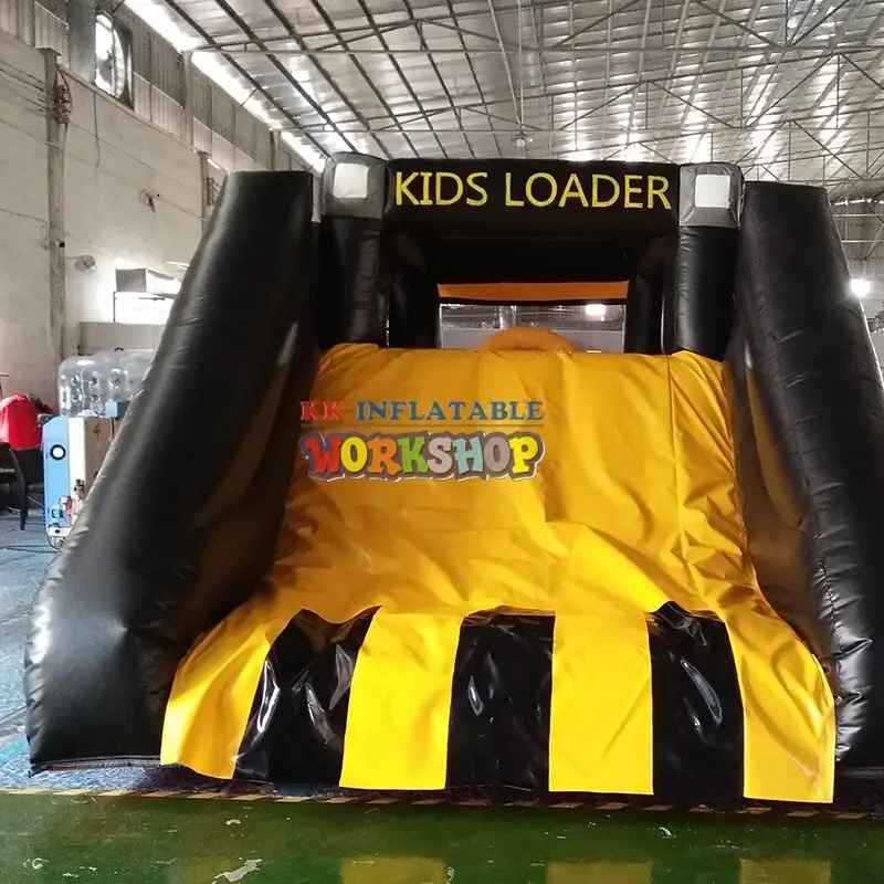 creative inflatable slide fire truck shape various styles for parks 4
