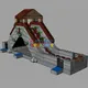 backyard water slide truck for playground KK INFLATABLE 2