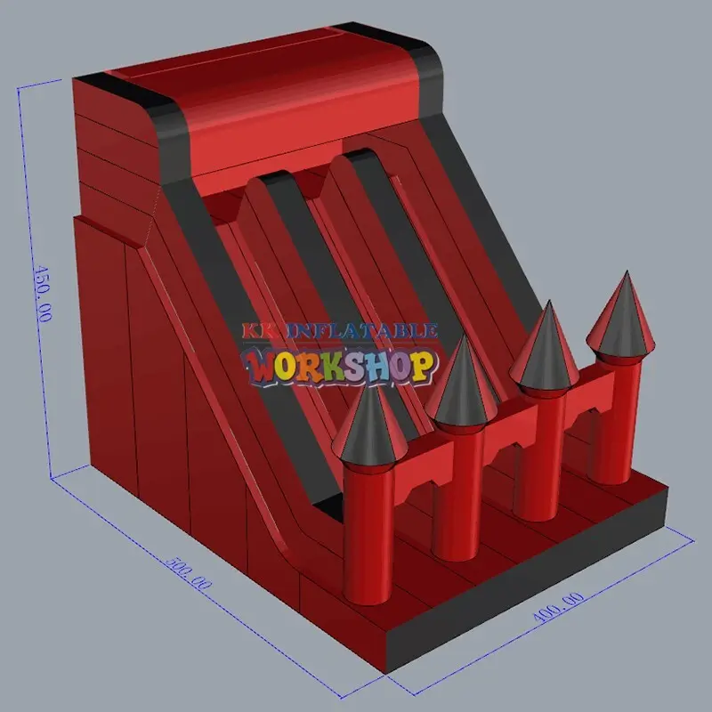 truck water slides for kids manufacturer for playground KK INFLATABLE 2