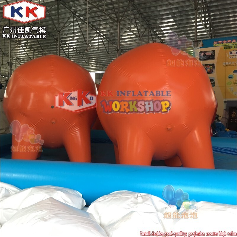 Multiple types of volatile inflatable pig models for advertising 6