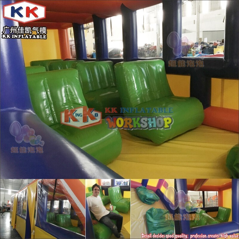 KK INFLATABLE lovely minion christmas blow up pvc for party 3