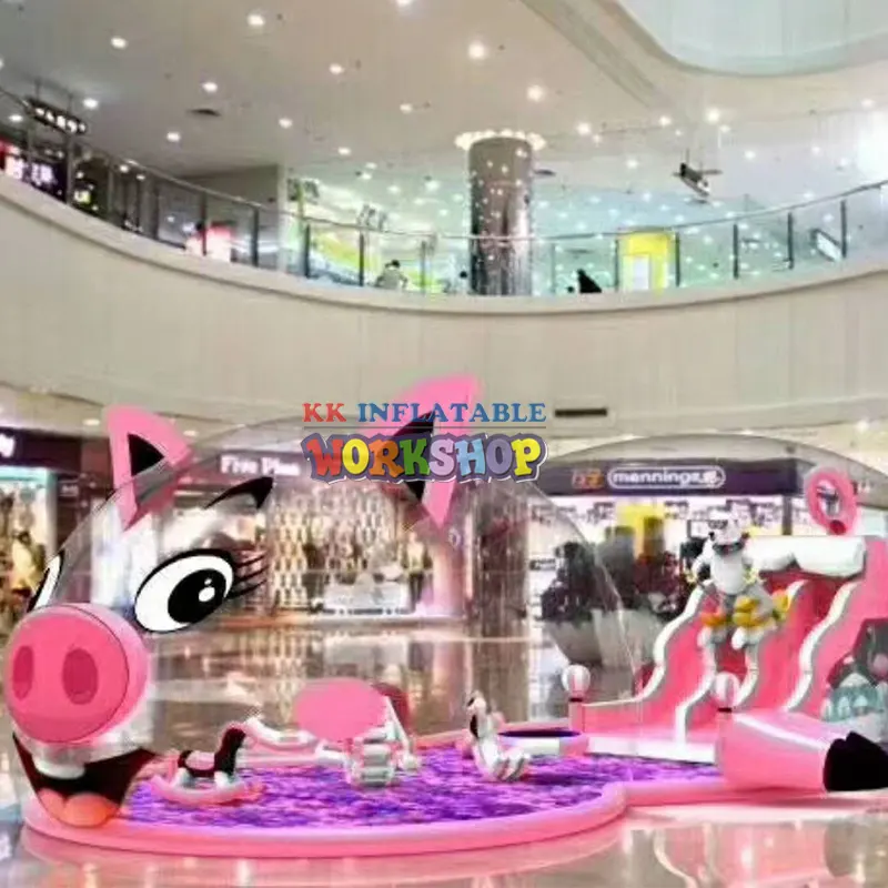 KK INFLATABLE funny indoor inflatables bouncing for amusement park 4
