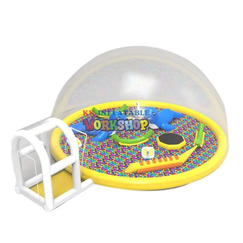 KK INFLATABLE bounce house inflatable playground colorful for playground 2