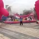 KK INFLATABLE bounce house inflatable playground colorful for playground 4
