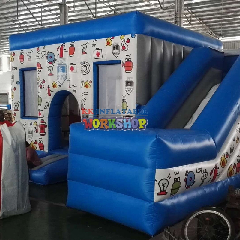 Inflatable Spray painting Cartoon Bouncer Amusement park 1