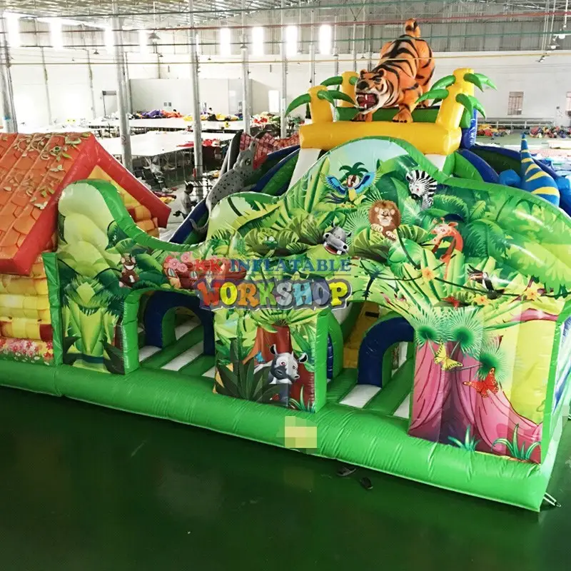trampolines indoor inflatables manufacturer for kids KK INFLATABLE 2