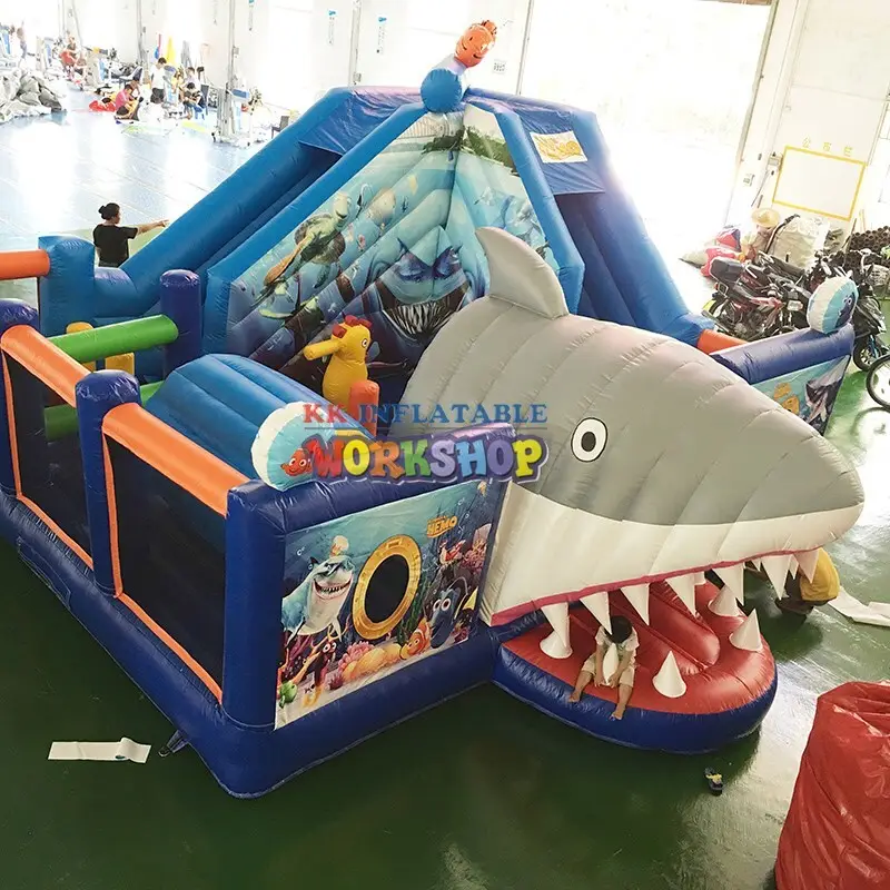 KK INFLATABLE funny inflatable bounce house various styles for amusement park 2