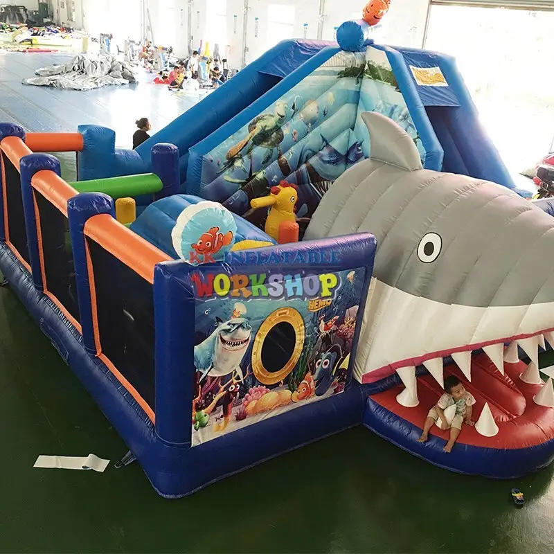 KK INFLATABLE funny inflatable bounce house various styles for amusement park 3