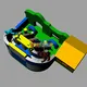 KK INFLATABLE commercial inflatable play center colorful for kids 4