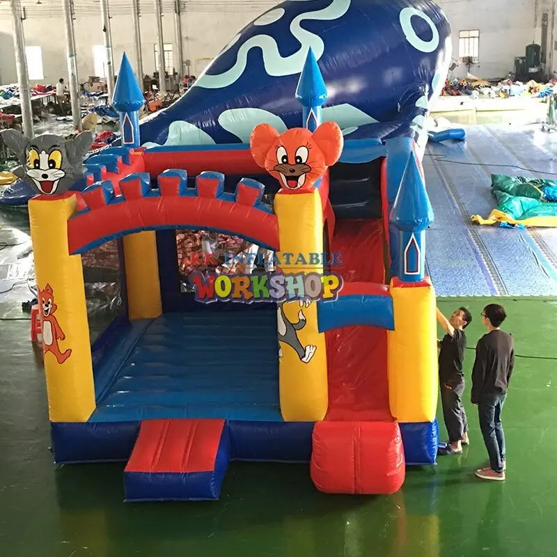 KK INFLATABLE fun bouncy jumper manufacturer for playground 3