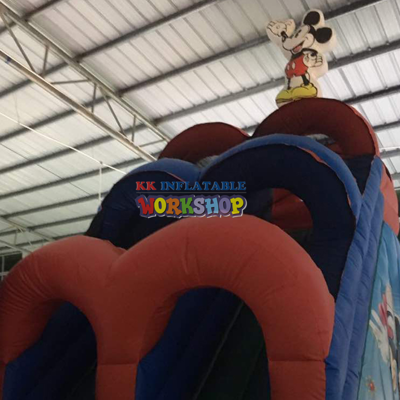 Mickey Mouse & Minion Combo Château gonflable avec toboggan pour enfants 3