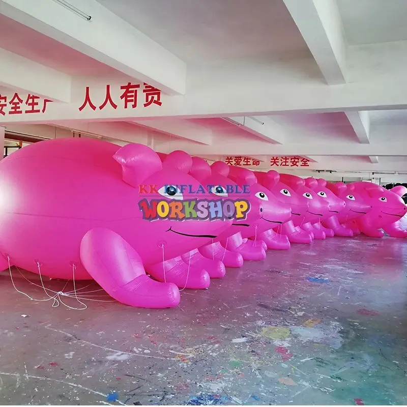 KK INFLATABLE commercial advertising blow up figures animal model for shopping mall 4